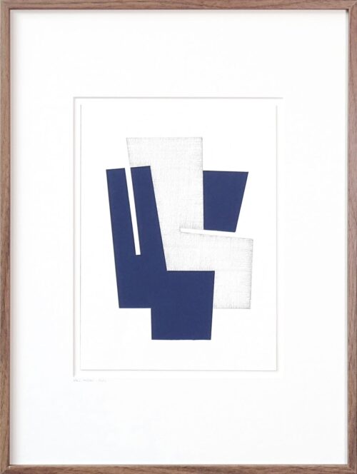 Figure organique sur papier n°13 image