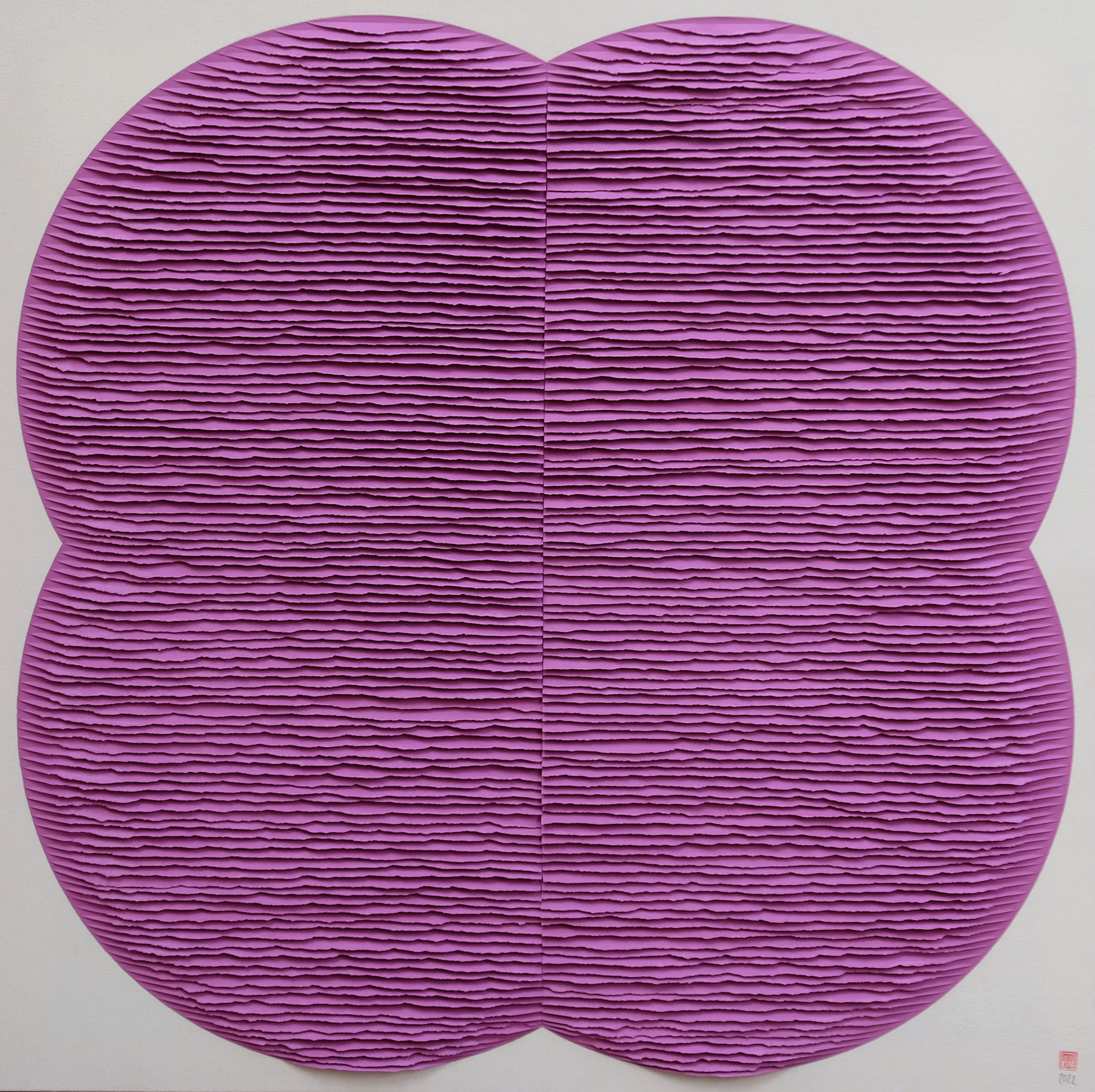 Image of Forme fleur violette