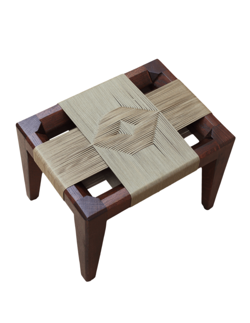 Tabouret assise Doki kaki clair image