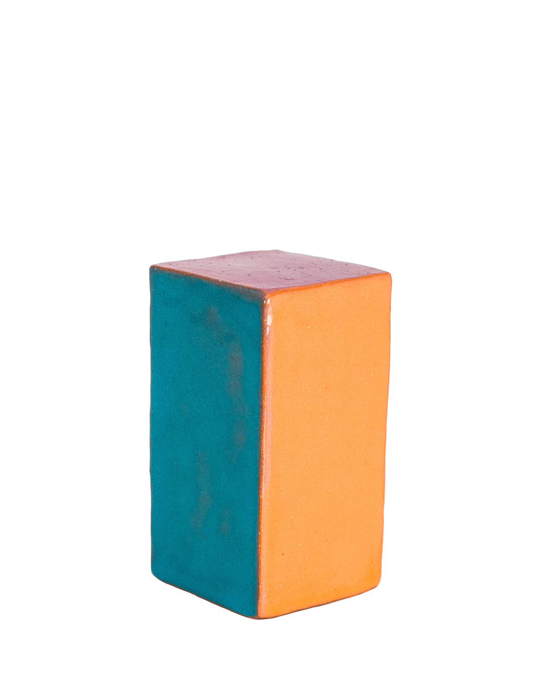 Image of Grand bébé cube (rose, jaune, orange, bleu, violet)