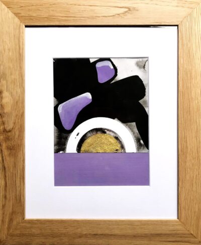 Je réserve l’œuvre de Milena Cavalan - Paysage violet 1