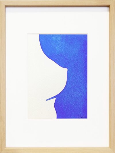 Je réserve l’œuvre de Raphaële Anfré - Bonbon de féminité 56  (bleu)