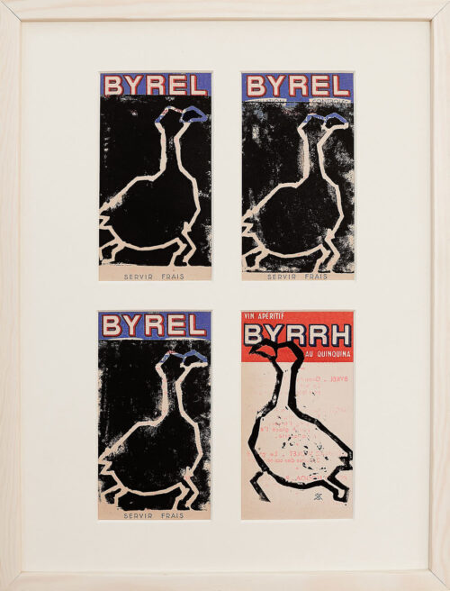 Byrell, Quatre oies image