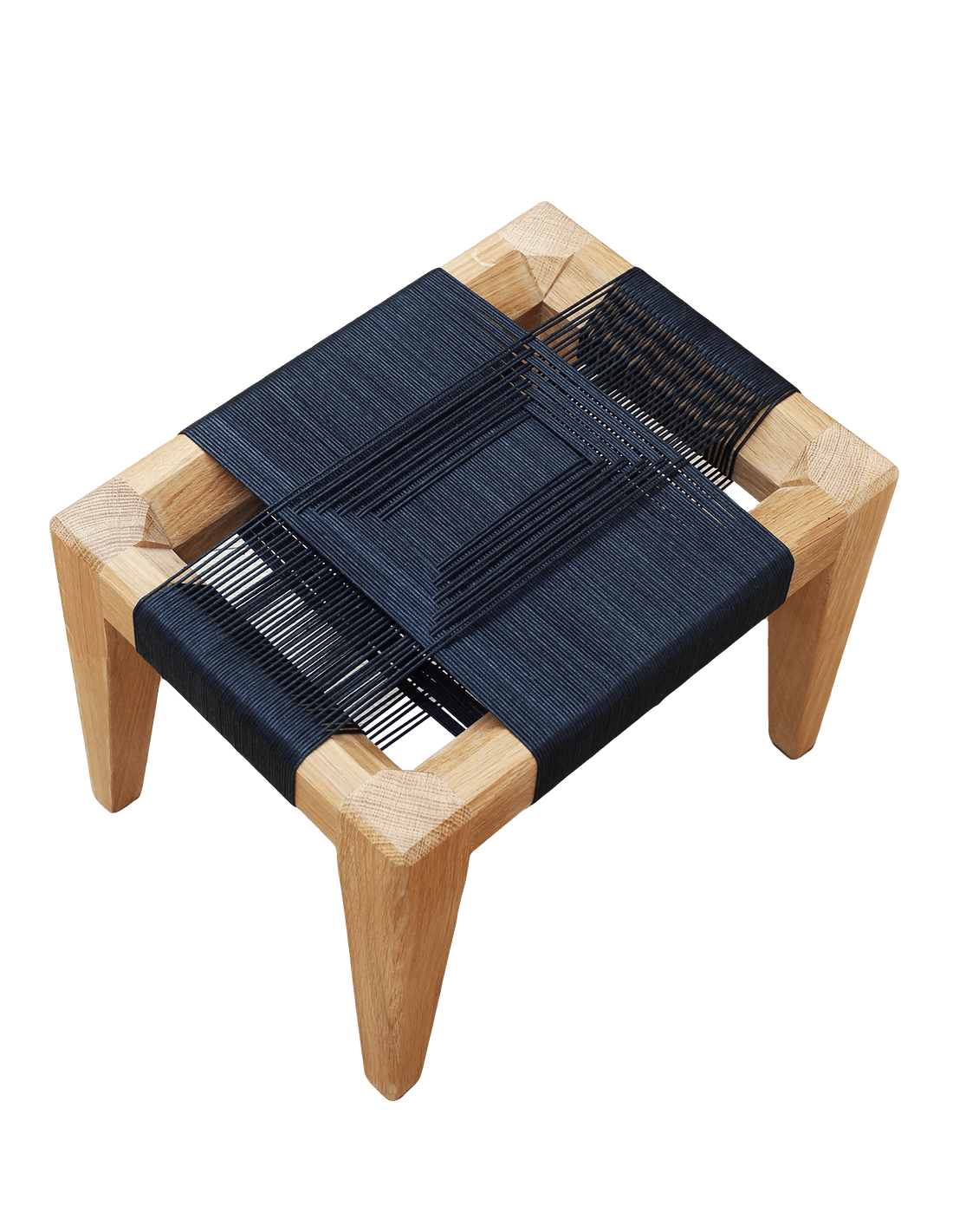 Image of Tabouret assise Icha noir