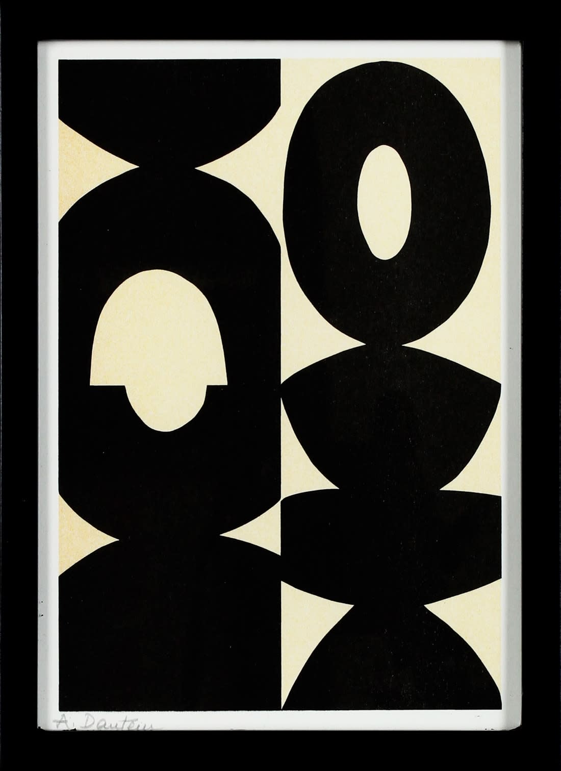 Image of Riso Akiko cadre noir