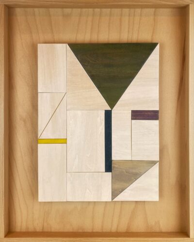 Je réserve l’œuvre de Audrey Noël - Bas relief couleur I (blanc, gris foncé, gris clair, noir, jaune, violet)