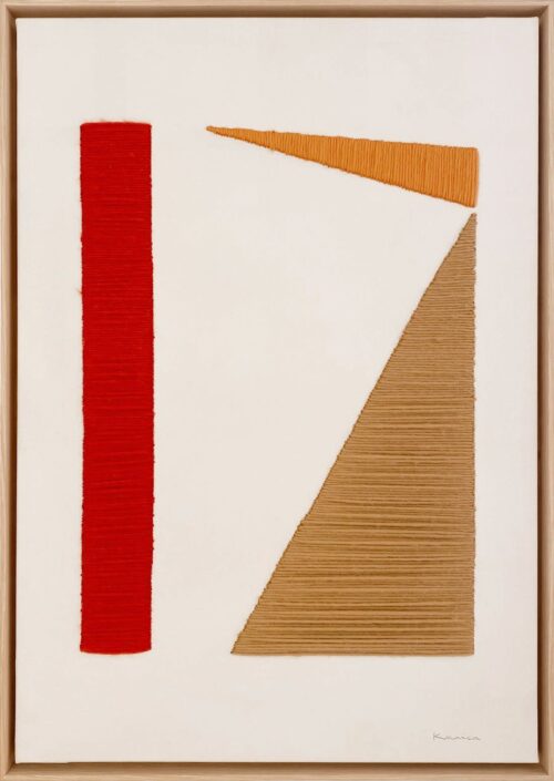 Cut out orange, jaune et camel image