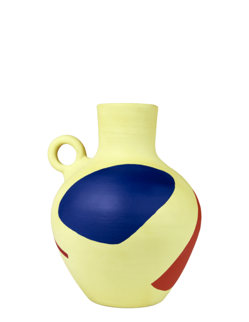 Vase moyen moutarde image