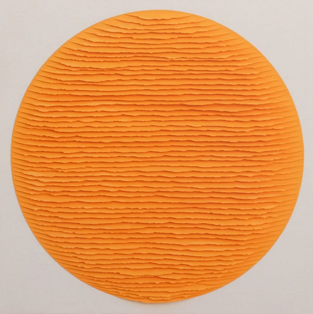 Cercle orange B