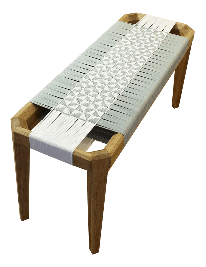 Banc assise Jiro bicolore