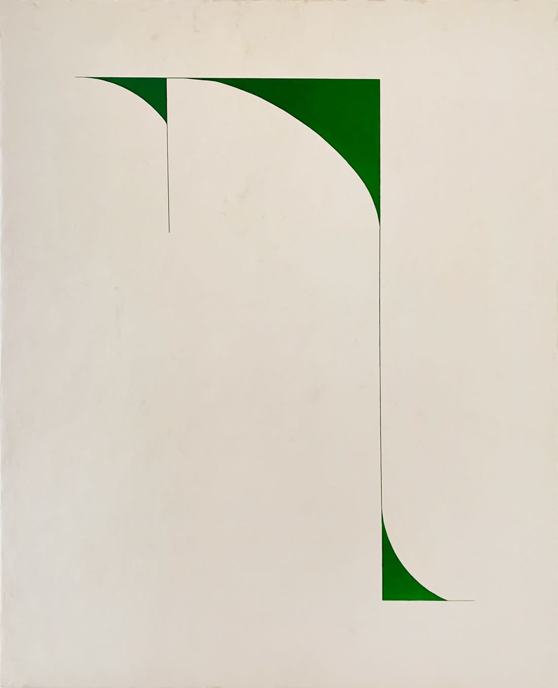 Image of Sans titre (fond blanc, formes vertes)