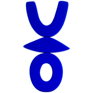 Bleu mat