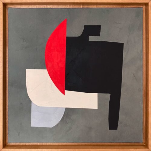 Formes rouge, noire, grise, beige image