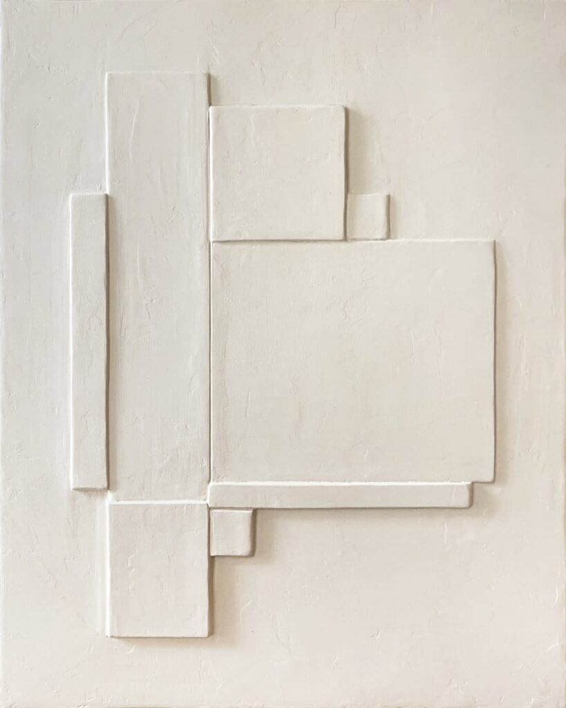 Bas relief blanc IV