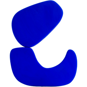Bleu mat
