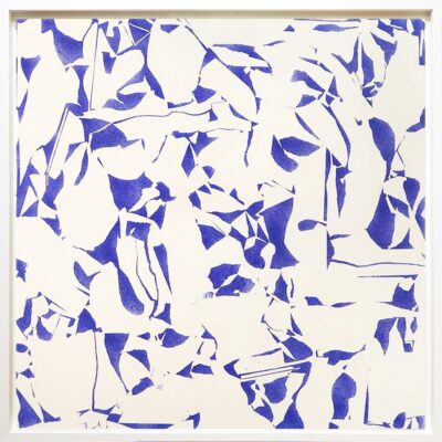 Je réserve l’œuvre de Laurent Karagueuzian - Blue Patterns 3