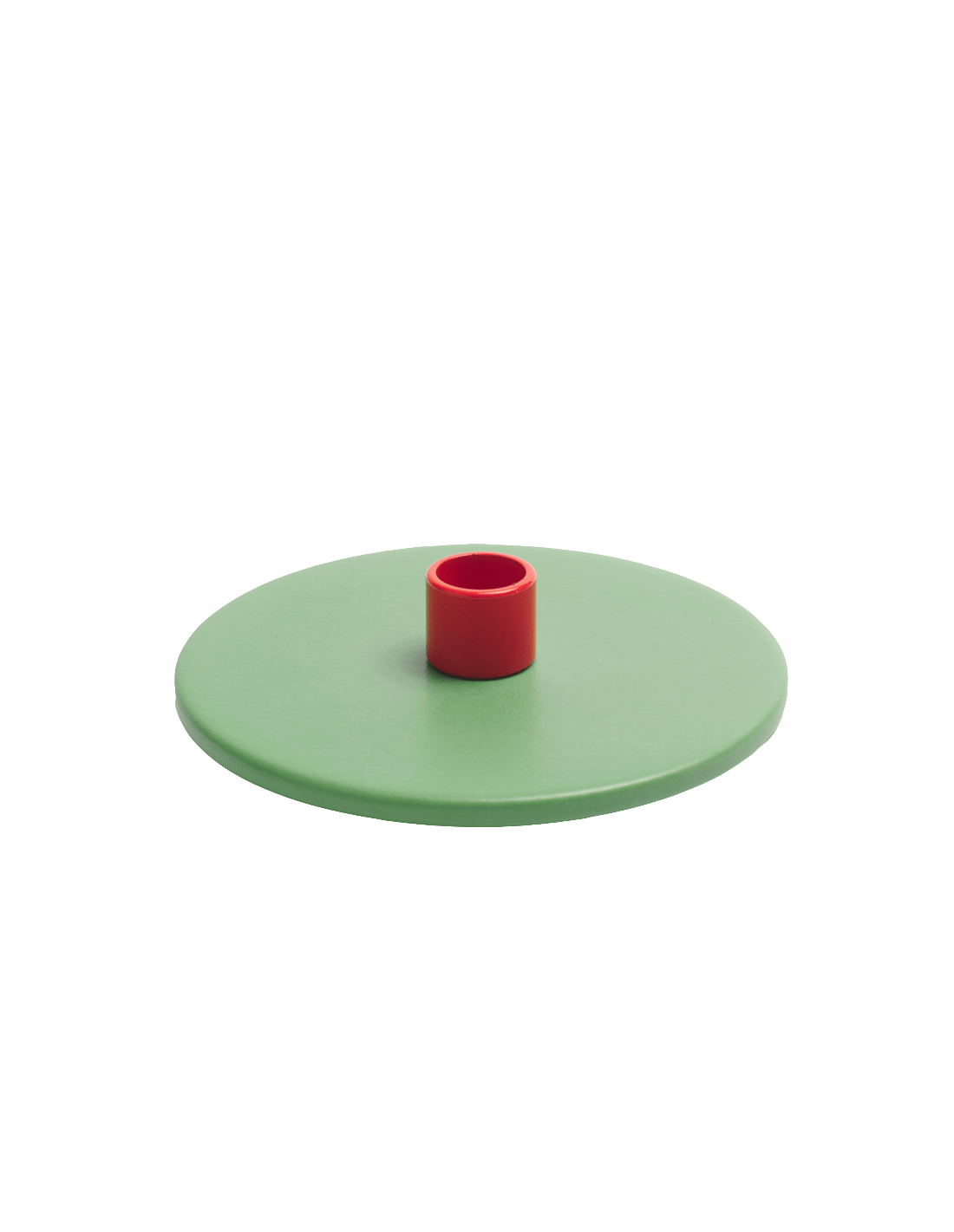 Bougeoir Piccolo - vert et rouge