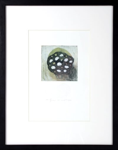 Je réserve l’œuvre de Gabi Wagner - Formes rondes grises et vertes
