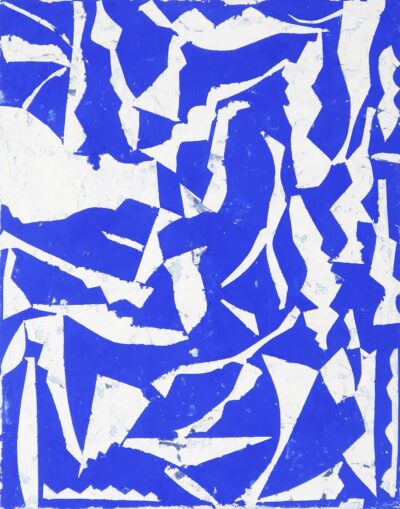 Je réserve l’œuvre de Laurent Karagueuzian - Black in blue