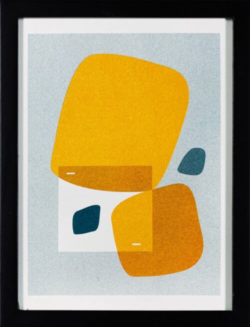 Riso formes connexes 2 cadre noir image