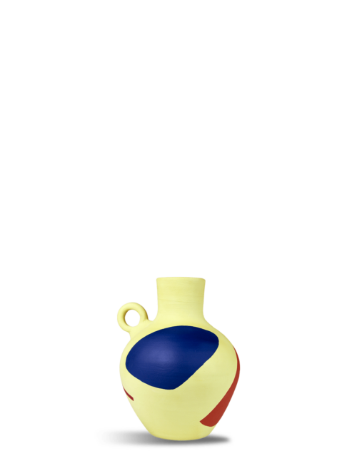 Vase moyen moutarde image