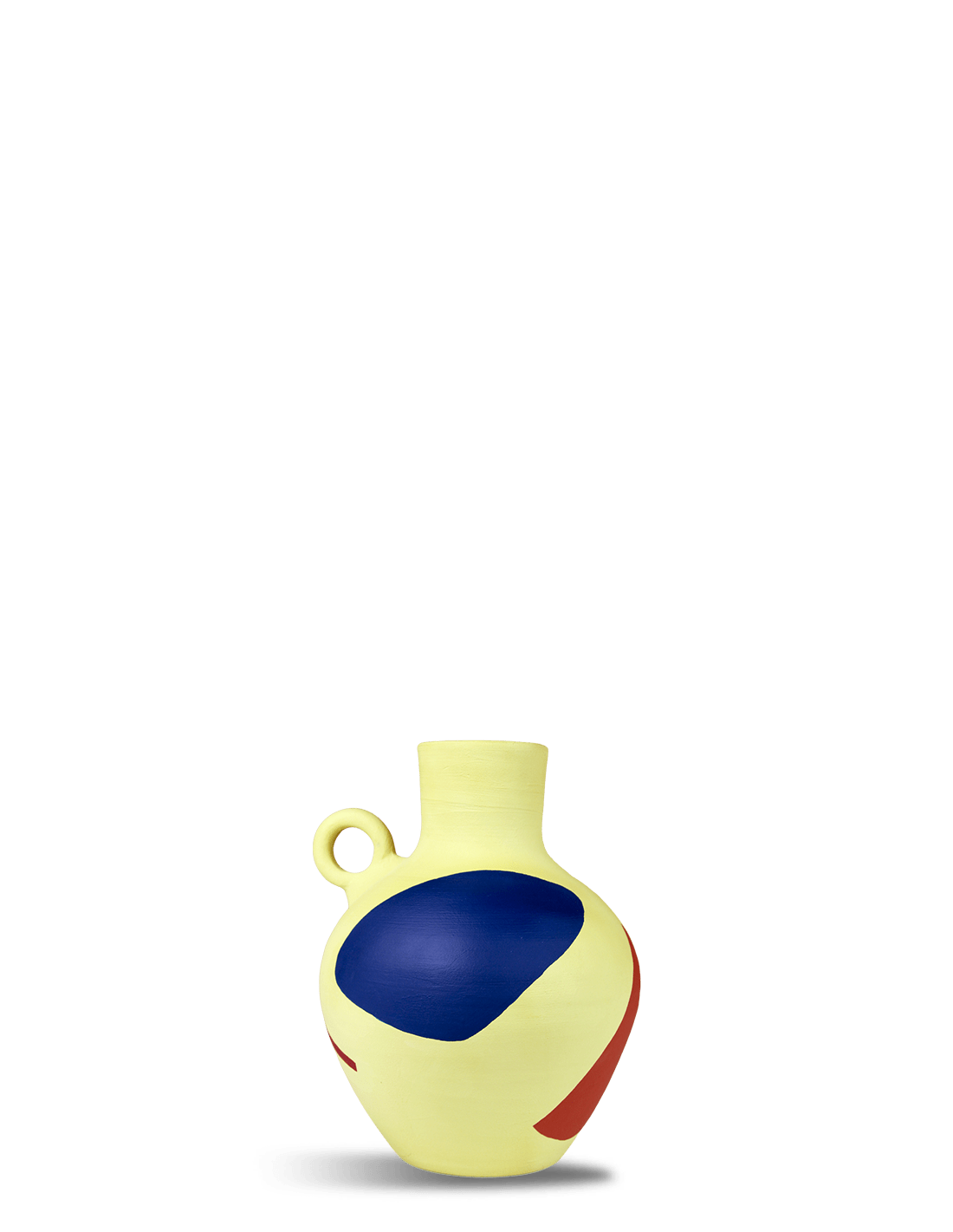 Image of Vase moyen moutarde