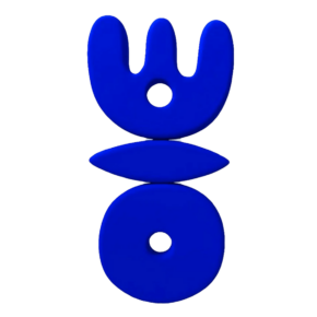 Bleu mat