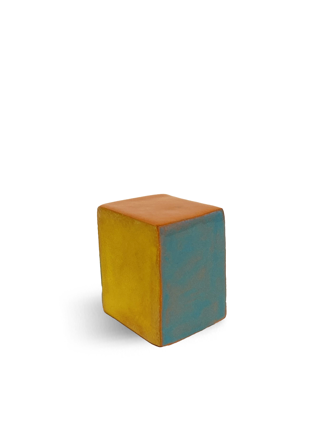 Bébé cube (vert, jaune, bleu, rouge, orange)