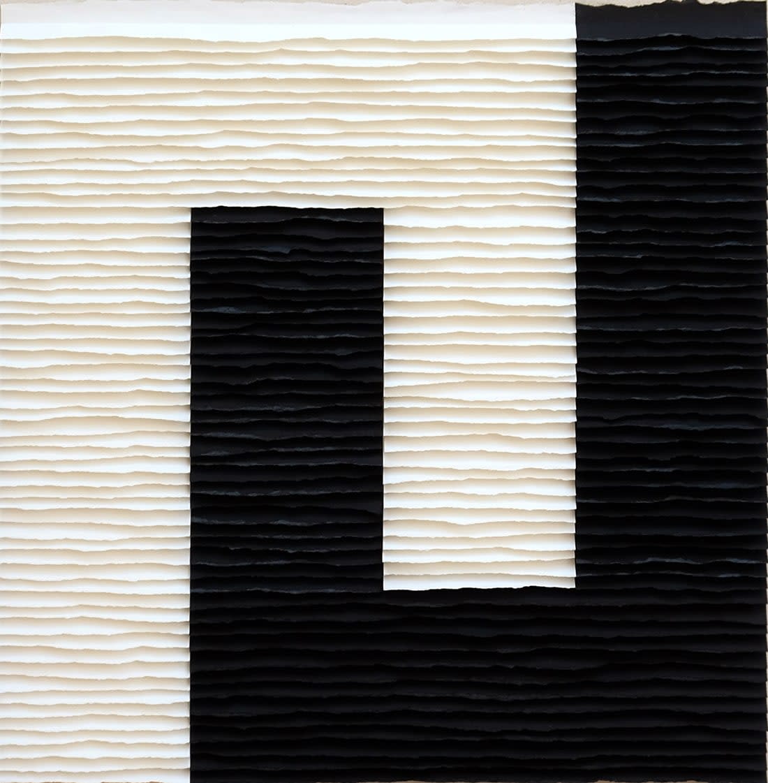 Image of Méandres noir et blanc