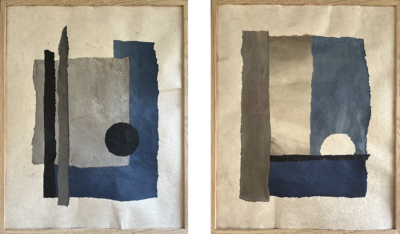 Je réserve l’œuvre de Valérie Martinez - Diptyque Contrario I et Contrario II