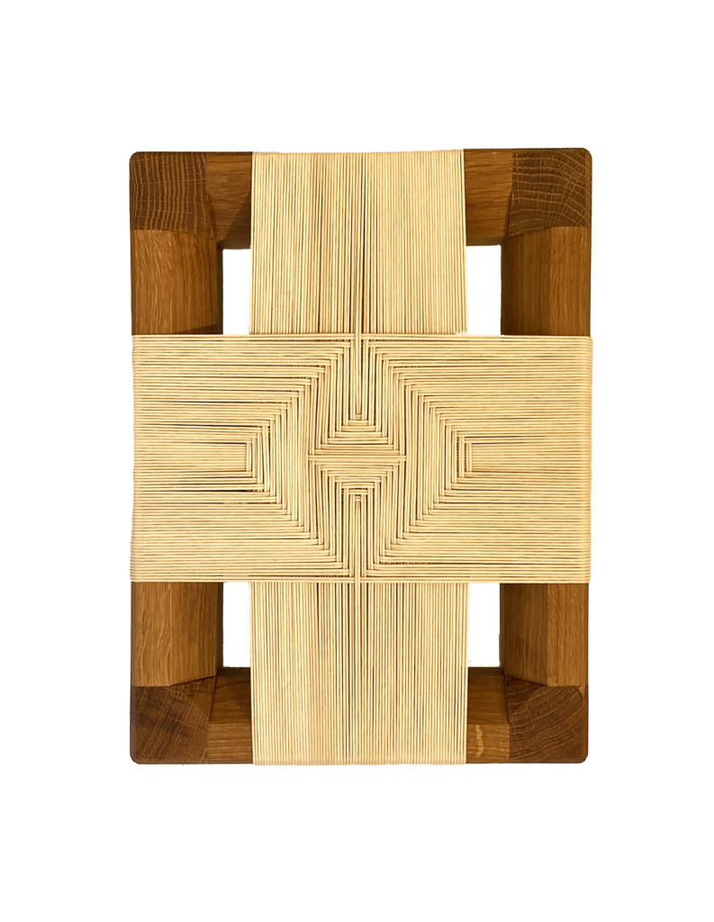 Tabouret assise Doki écru