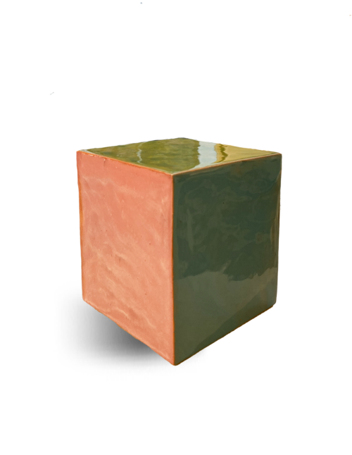 Cube (vert, bleu, rose, rouge, jaune) image
