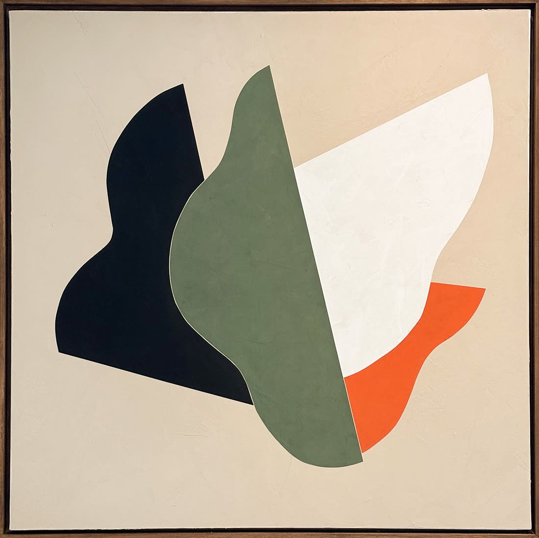 Image of Sans titre (Noir, blanc, vert, orange)