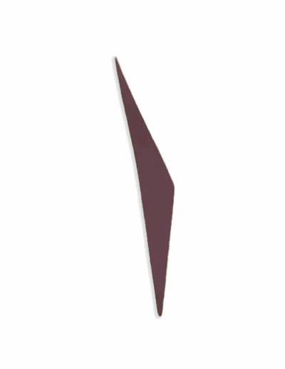 Je réserve l’œuvre de Danielle Lescot - Triangle Mural violet long