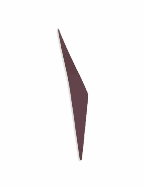 Triangle Mural violet long image