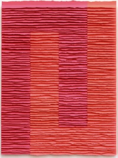 Je réserve l’œuvre de Fernando Daza - Structures rouges inversées