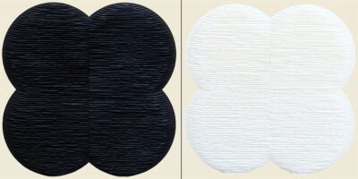 Je réserve l’œuvre de Fernando Daza - Fleur noire et fleur blanche