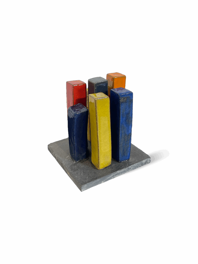 Sept tours sur ardoise