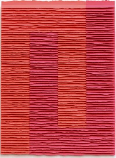 Je réserve l’œuvre de Fernando Daza - Structures rouges inversées