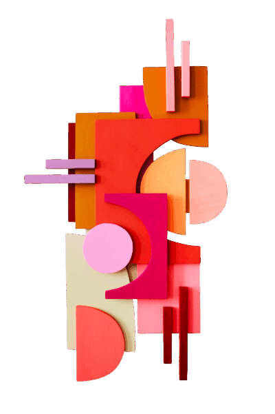 Je réserve l’œuvre de Tilde Grynnerup - Pink hue