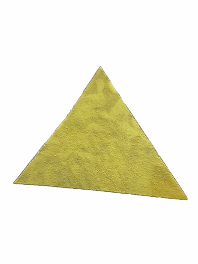 Je réserve l’œuvre de Danielle Lescot - Triangle jaune