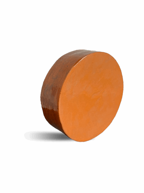 Tambour rose, bleu, brun image