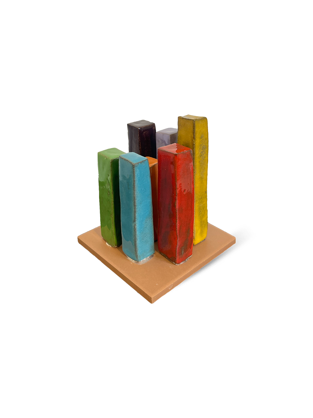 Image of Sept tours sur carreau de grès