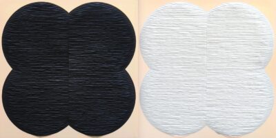 Je réserve l’œuvre de Fernando Daza - Fleur noire et fleur blanche