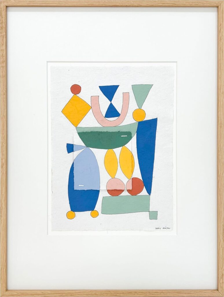 Formes loufoques sur papier n°8