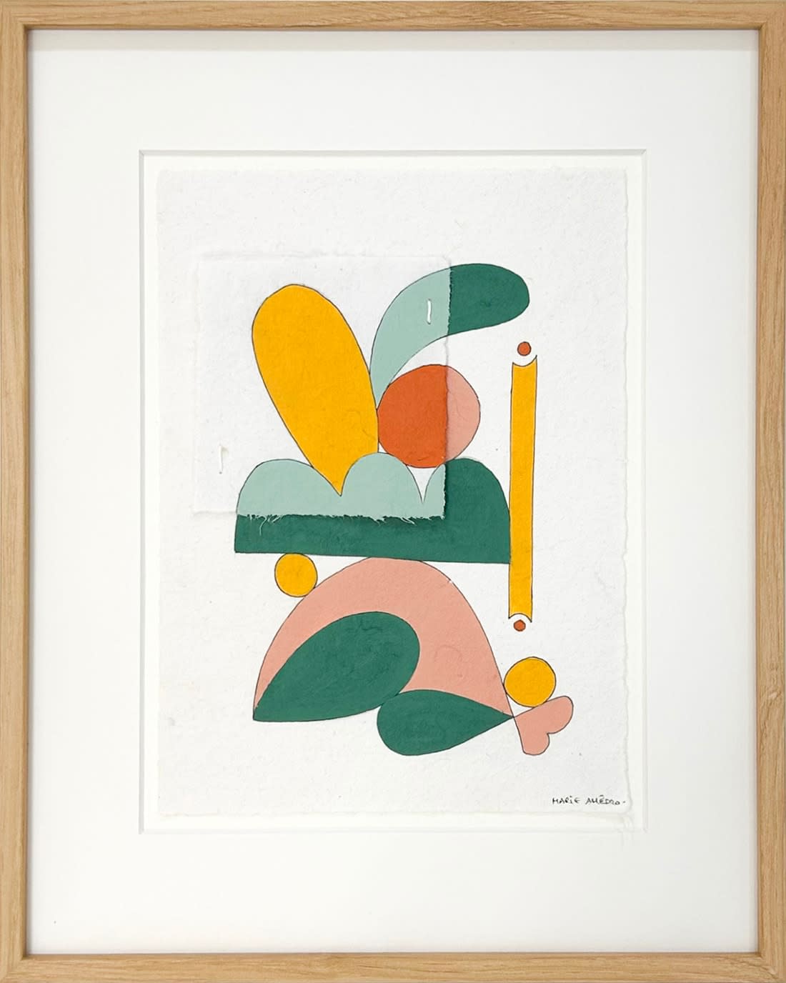 Formes loufoques sur papier n°3