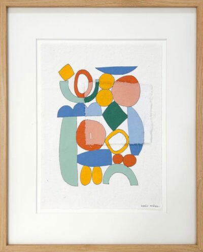 Je réserve l’œuvre de Marie Amédro - Formes loufoques sur papier n°6