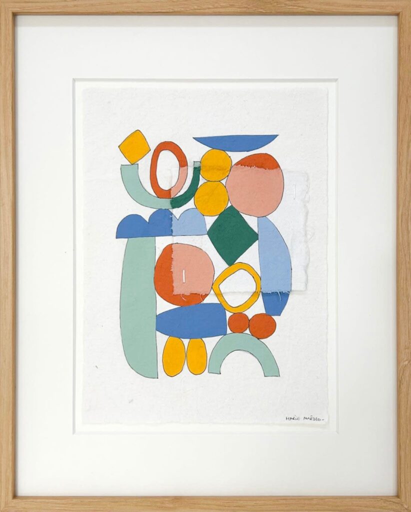 Formes loufoques sur papier n°6