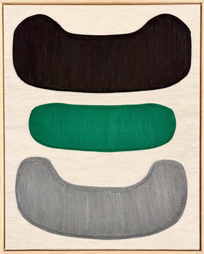 Je réserve l’œuvre de Marc Beaudeau Dutilleul - Sans Titre (formes : noire, verte, grise)