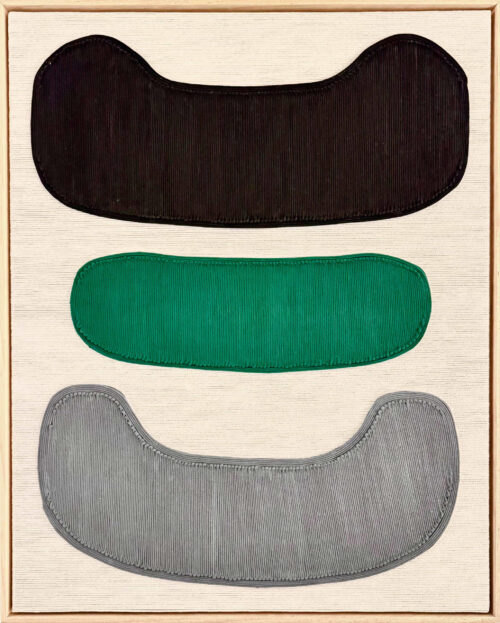 Sans Titre (formes : noire, verte, grise) image